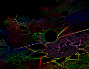 Картинка 3д графика abstract абстракции тёмный фон узор абстракция