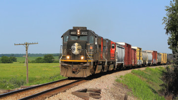 Картинка техника поезда состав локомотив железная рельсы дорога