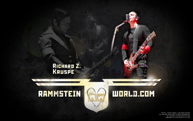 Обои картинки фото richard kruspe, музыка, rammstein, гитарист