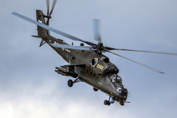 Картинка mi-35m авиация вертолёты вертушка