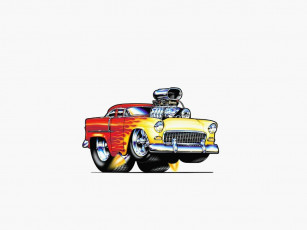 Картинка chevy рисованные авто мото