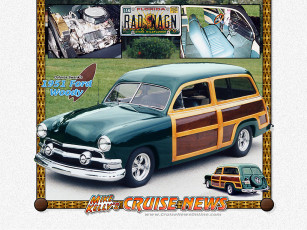 Картинка ford woody 1951 автомобили