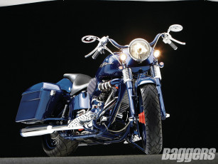 Картинка 2006 harley davidson heritage softail мотоциклы customs bagger