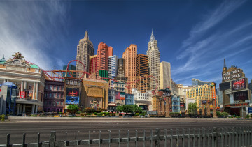 Картинка new+york+new+york+-+las+vegas +nv города лас-вегас+ сша отель казино