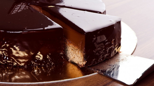 Обои картинки фото еда, торты, торт, лакомство, шоколадный