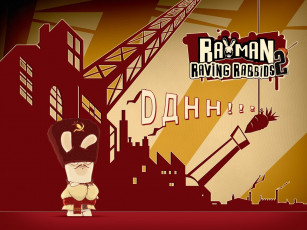 Картинка rayman raving rabbids видео игры