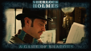Картинка sherlock holmes game of shadows кино фильмы доктор ватсон watson jude law