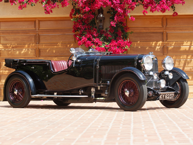 Обои картинки фото lagonda, litre, drophead, coupe, 1928–34, автомобили, классика, ретро