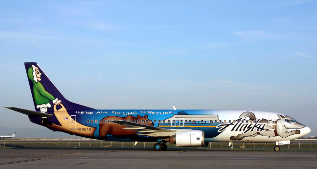 Обои картинки фото авиация, пассажирские самолёты, крыло