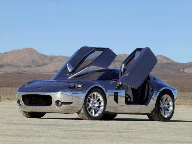 Обои картинки фото shelby ford gr-1 concept 2005, автомобили, ac cobra, shelby, ford, gr-1, concept, 2005