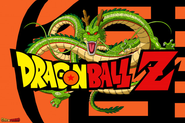 Обои картинки фото аниме, dragon ball, дракон, фон