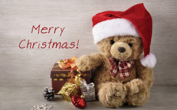обоя праздничные, мягкие игрушки, holiday, celebration, gift, игрушки, teddy, bear, рождество, christmas, елка, vintage, xmas, новый, год, подарки, decoration, merry, украшения