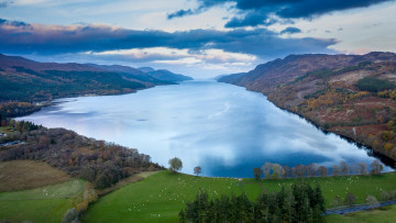 Картинка loch+ness scotland природа реки озера loch ness