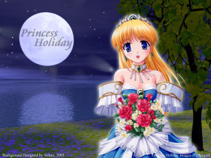 Картинка аниме holiday princess