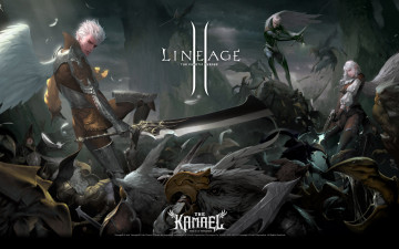 Картинка видео игры lineage ii the chaotic throne kamael hellbound