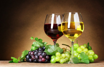 обоя еда, напитки, вино, бокалы, виноград