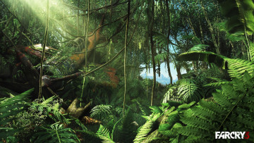 Картинка far cry видео игры лианы джунгли