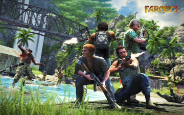 Картинка far cry видео игры оружие отряд бой