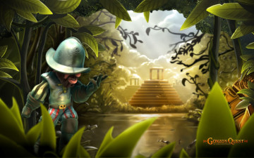Картинка gonzos quest видео игры gonzo`s конкистрадор джунгли храм