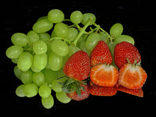 Картинка еда фрукты +ягоды десерт