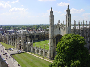 Картинка кембридж города -+исторические +архитектурные+памятники англия университет