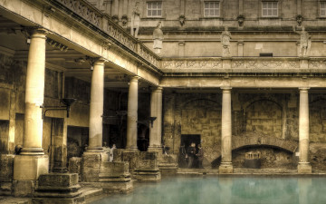 Картинка roman bath интерьер бассейны открытые площадки