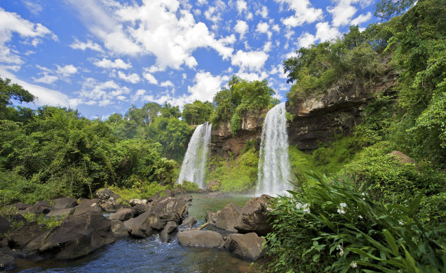 Обои картинки фото природа, водопады, iguazu