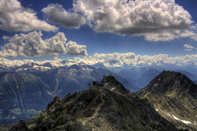 Обои картинки фото eggishorn, швейцария, природа, горы