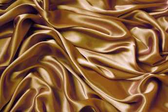 Картинка разное текстуры ткань блеск складки коричневая золотая