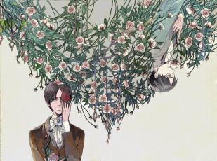 Картинка аниме shingeki+no+kyojin эрен леви