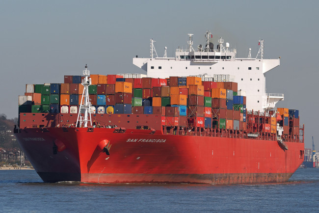 Обои картинки фото корабли, грузовые суда, контейнеровоз