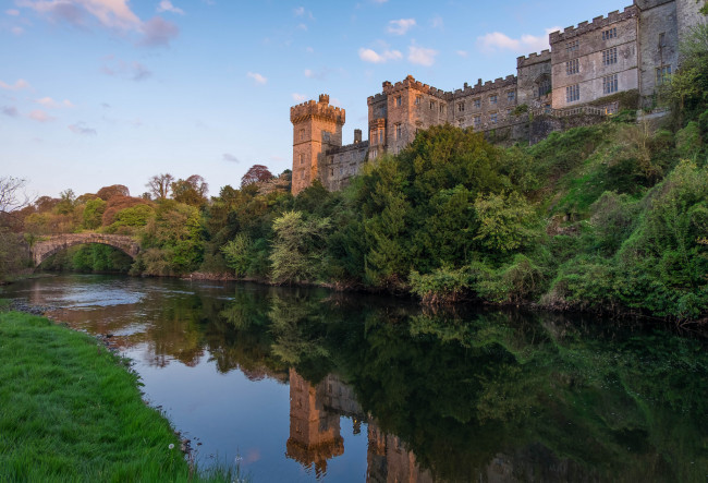 Обои картинки фото lismore castle, города, замки ирландии, замок