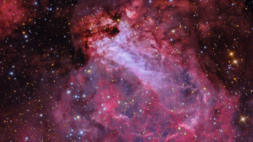 Картинка космос галактики туманности туманность омега