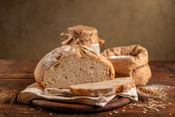 Картинка еда хлеб +выпечка зерна мука