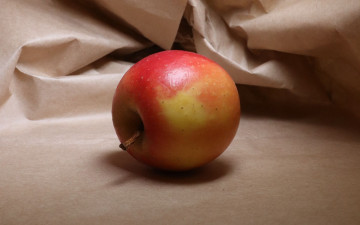 Картинка еда яблоки краснобокое яблоко макро
