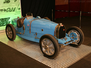 Картинка bugatti type 51 автомобили классика
