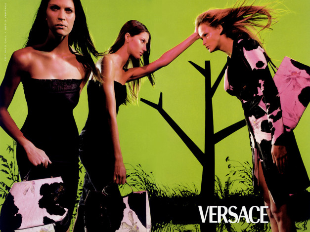 Обои картинки фото бренды, versace