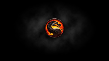 Картинка видео игры mortal kombat дракон значок combat