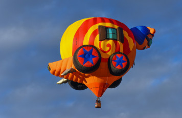 Картинка авиация воздушные+шары спорт шар небо