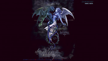 Картинка календари фэнтези существо демон девушка крылья