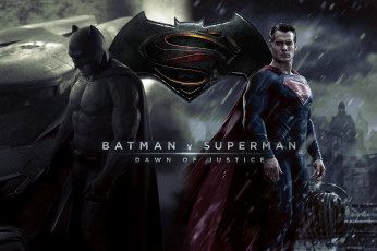 обоя кино фильмы, batman v superman,  dawn of justice, коллаж