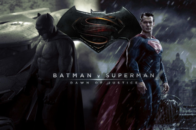 Обои картинки фото кино фильмы, batman v superman,  dawn of justice, коллаж