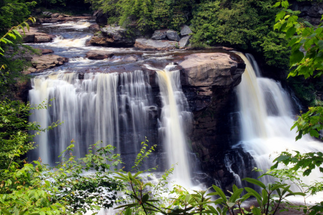 Обои картинки фото природа, водопады, usa, falls, state, park, blackwater