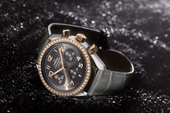 Картинка omega бренды золото стиль часы кожа