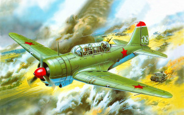Картинка су авиация 3д рисованые graphic легкий бомбардировщик советский ближний разведчик