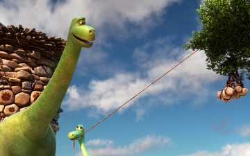 Картинка мультфильмы the+good+dinosaur динозавры