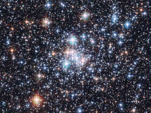 Обои картинки фото скопление, ngc, 290, космос, звезды, созвездия