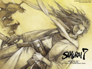 обоя аниме, samurai
