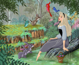 Картинка мультфильмы sleeping beauty принцесса аврора спящая красавица