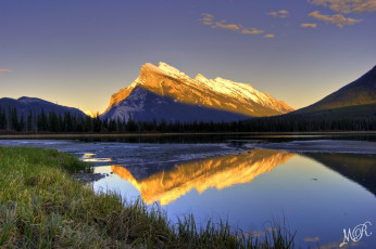 Картинка природа реки озера вершины красота горы